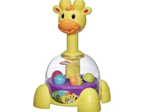 PlaySkool zabawka Bączek Żyrafa z Kuleczkami ZA5136