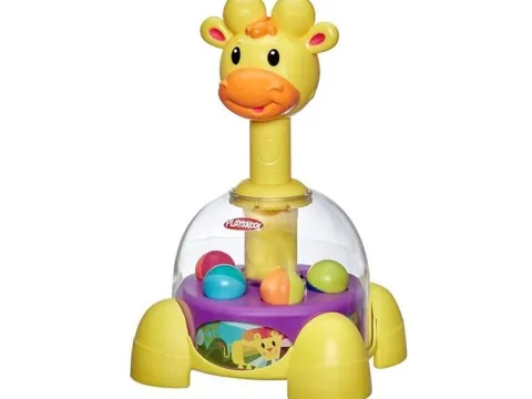 PlaySkool zabawka Bączek Żyrafa z Kuleczkami ZA5136