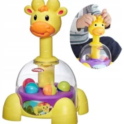 PlaySkool zabawka Bączek Żyrafa z Kuleczkami ZA5136