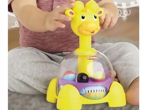 PlaySkool zabawka Bączek Żyrafa z Kuleczkami ZA5136