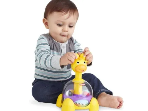 PlaySkool zabawka Bączek Żyrafa z Kuleczkami ZA5136