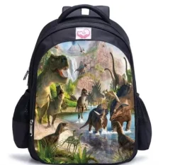 PLECAK DO PRZEDSZKOLA Z DINOZAURAMI JURA DLA CHŁOPCA WYCIECZKOWY PLECACZEK