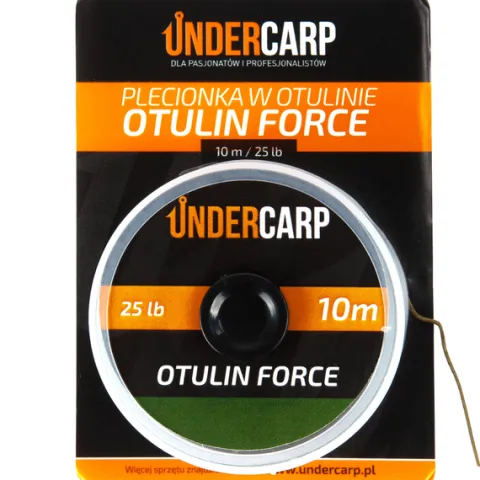 PLECIONKA PRZYPONOWA W OTULINIE UNDERCARP10 M/25 LBS OTULIN FORCE - ZIELONA
