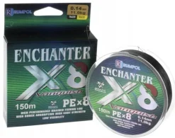 PLECIONKA Wędkarska Enchanter Vanquish PEx8 150m 300m 0,14mm 11kg PE8