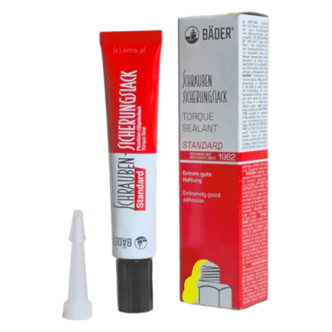 PLOMBA PŁYNNA FARBA DO ŚRUB 12000 TUBKA 20ml, ŻÓŁTA, BASIC, STANDARD