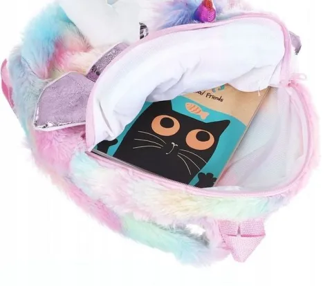 Pluszowy plecak jednorożec przedszkole unicorn