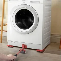 Podnośniki do przesuwania TRANSPORTU mebli ROLKI platforma 4szt udźwig150kg