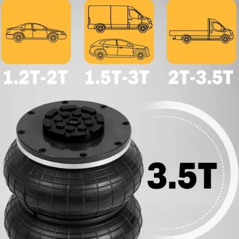 Podnośnik samochodowy pneumatyczny 3,5 t Humberg HM-382