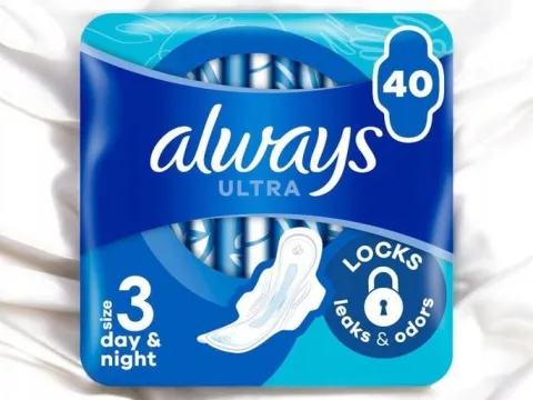 Podpaski ALWAYS Ultra Day & Night Rozmiar 3 (40 sztuk)