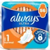 Podpaski ALWAYS Ultra Day Normal Rozmiar 1 (56 sztuk)