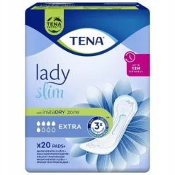 Podpaski urologiczne na nietrzymanie moczu TENA Lady Slim Extra wkładki