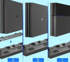 PODSTAWKA CHŁODZĄCA STOJAK PlayStation 4 PS4 SLIM