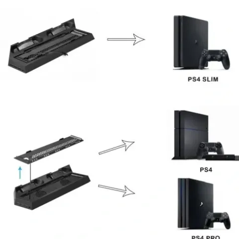 PODSTAWKA CHŁODZĄCA STOJAK PS4 PS4 SLIM PS4 PRO