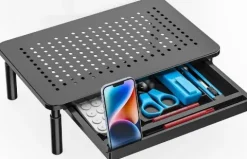 PODSTAWKA POD MONITOR DRUKARKE LAPTOPA Z SZUFLADĄ