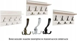 Podstawka pod monitor Na Wymiar z półką Dąb Sonoma niewidoczny montaż