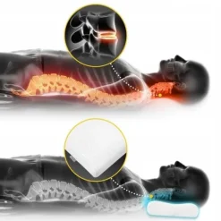 PODUSZKA PROFILOWANA ORTOPEDYCZNA Z ŻELEM CHŁODZĄCYM DO SPANIA ERGONOMICZNA
