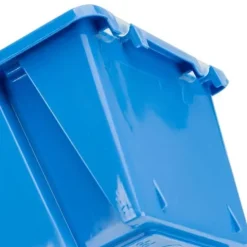 Pojemnik z pokrywką kuweta magazynowa 100x155x70 niebieski