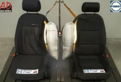Pokrowce EKOSKÓRA przód do Opel Corsa A