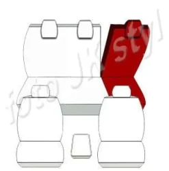 Pokrowce MIAROWE do Renault Megane III 3 08-16r. P4