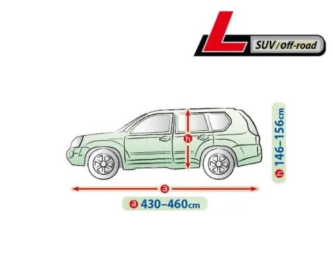 POKROWIEC 4 warstwy z liną i torbą na BMW X2