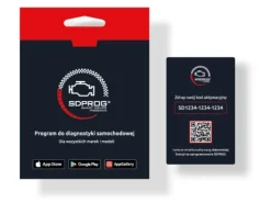 Polski program diagnostyczny SDPROG OBD2 WIN iOS Android BOX