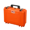 Pomarańczowa walizka hermetyczna z pianką MAX430S 464x366x176 mm