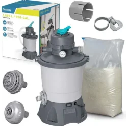 Pompa piaskowa 3596 l/h + Piasek 25kg Bestway