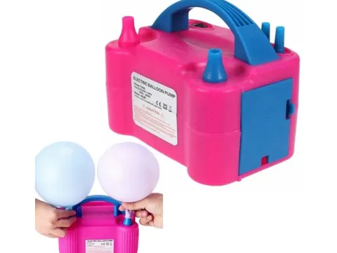Pompka elektryczna do balonów 600w szybka dwie dysze
