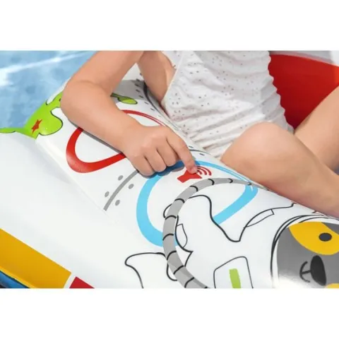 Pontonik plażowy statek kosmiczny 104 x 99 cm Bestway 34178