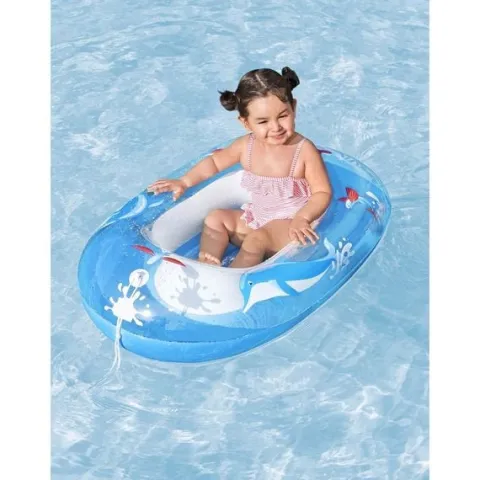 Ponton plażowy do pływania delfin 102 x 69 cm Bestway 34037
