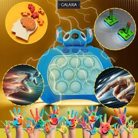 POP IT ELEKTRONICZNE Gra Popit Elektryczne Gra Zręcznościowa STITCH