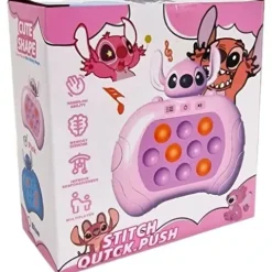POP IT GRA ELEKTRONICZNA ZRĘCZNOŚCIOWA ANTYSTRESOWA STITCH