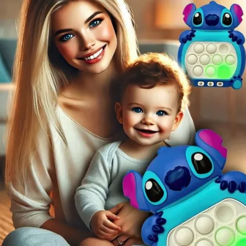 POP IT POPIT GRA Z LILO AND STITCH ELEKTRYCZNA ANTYSTRESOWA ZRĘCZNOŚCIOWA