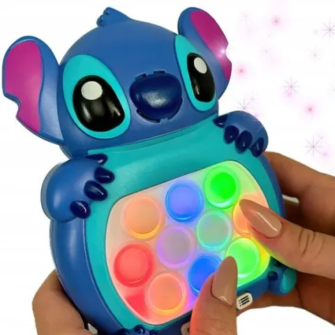POP IT POPIT GRA Z LILO AND STITCH ELEKTRYCZNA ANTYSTRESOWA ZRĘCZNOŚCIOWA