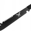 POTĘŻNA CZARNA MACZETA 50cm TAKTYCZNA SURVIVAL MIECZ BUSHCRAFT +