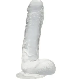 Potężne żelowe dildo