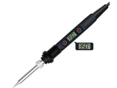 Precyzyjna Lutownica Kolbowa, Elektryczna, Czarna 60W, Regulacja Temperatury