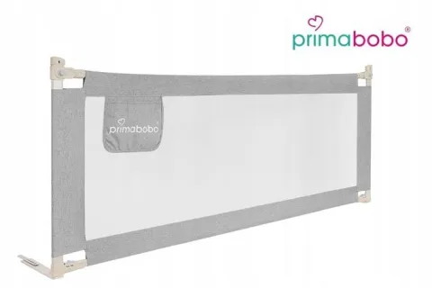 PRIMABOBO Barierka ochronna do łóżka CLASSIC 180cm dla dzieci WYSOKA