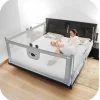 PRIMABOBO Barierka ochronna do łóżka MIŚ 140cm SKŁADANA, dla dzieci