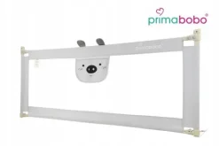 PRIMABOBO Barierka ochronna do łóżka MIŚ 140cm SKŁADANA, dla dzieci