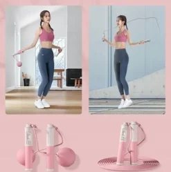 Profesjonalna skakanka Crossfit z licznikiem LED