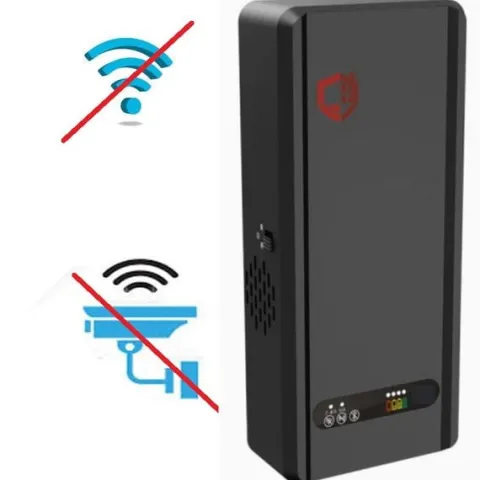Profesjonalny Zakłócacz Zagłuszacz 2.4G 5G 5.2G 5.8G WIFI bluetooth