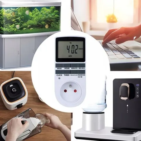 Programator Czasowy Timer Włącznik Wyłącznik Cyfrowy Elektroniczny Programy