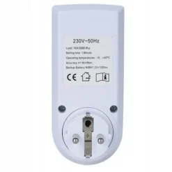 Programator Czasowy Timer Włącznik Wyłącznik Cyfrowy Elektroniczny Programy