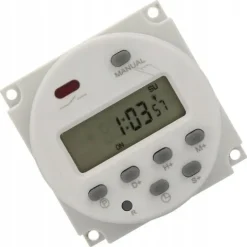 PROGRAMATOR CZASOWY WŁĄCZNIK WYŁĄCZNIK ENERGOOSZCZĘDNY CYFROWY 1s ~ 168h