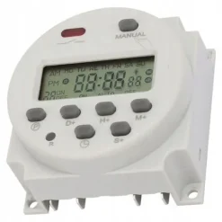 PROGRAMATOR CZASOWY WŁĄCZNIK WYŁĄCZNIK ENERGOOSZCZĘDNY CYFROWY 1s ~ 168h