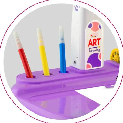 Projektor do nauki rysowania Ricokids 773700 - fioletowy