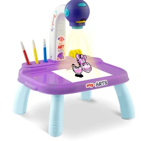 Projektor do nauki rysowania Ricokids 773700 - fioletowy