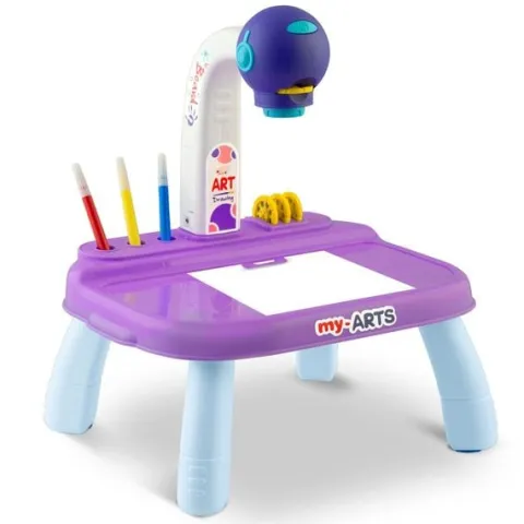 Projektor do nauki rysowania Ricokids 773700 - fioletowy