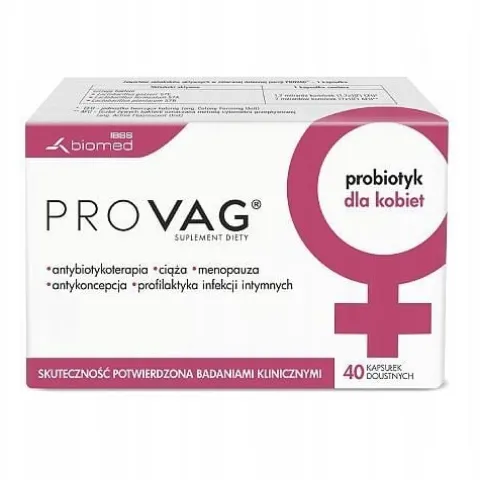Provag, infekcje intymne 40 kapsułek